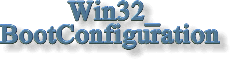 Win32_BootConfiguration